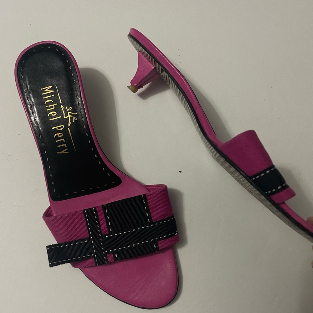 Michel Perry open toes sandals size 6